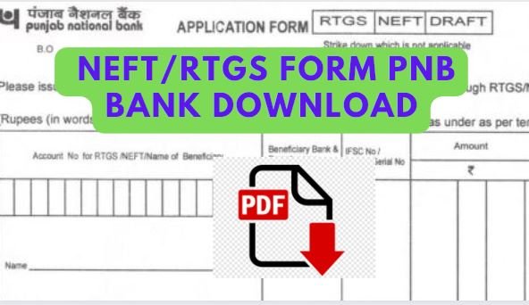 [PDF] neft/rtgs form pnb bank download