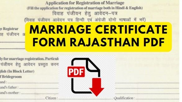 [download] marriage certificate form rajasthan pdf