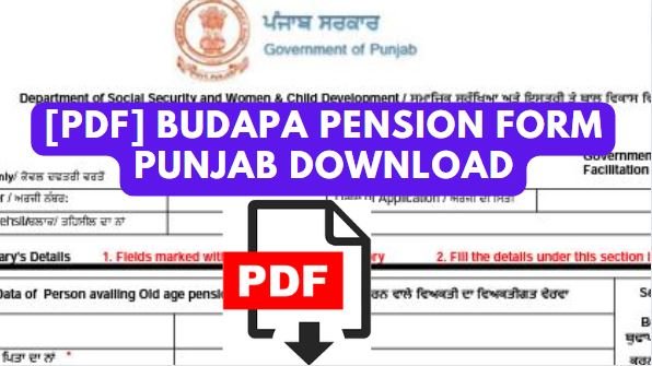 [PDF] budapa pension form punjab download