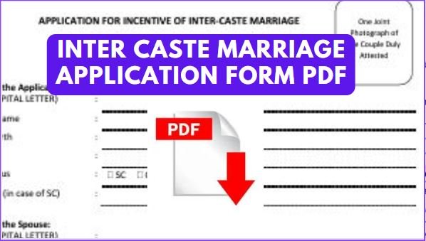 [download] inter caste marriage application form pdf