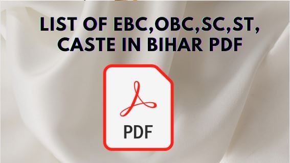 [download] list of ebc caste in bihar pdf