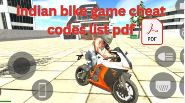 indian bike game cheat codes list pdf