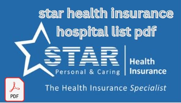 star health insurance hospital list pdf