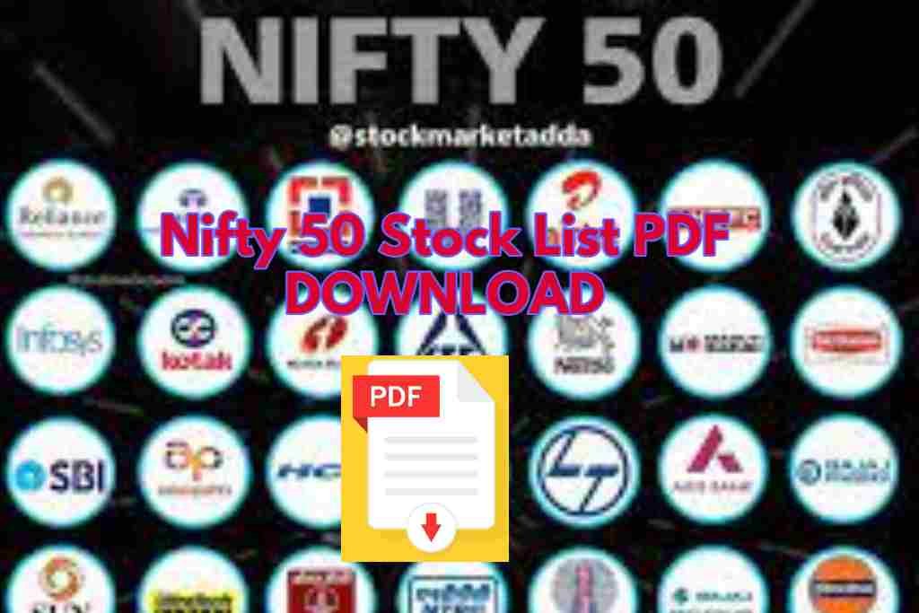 Nifty 50 Stock List PDF DOWNLOAD 2024 |