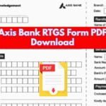 Axis Bank RTGS Form PDF Download | Axis Bank RTGS Form PDF Download |