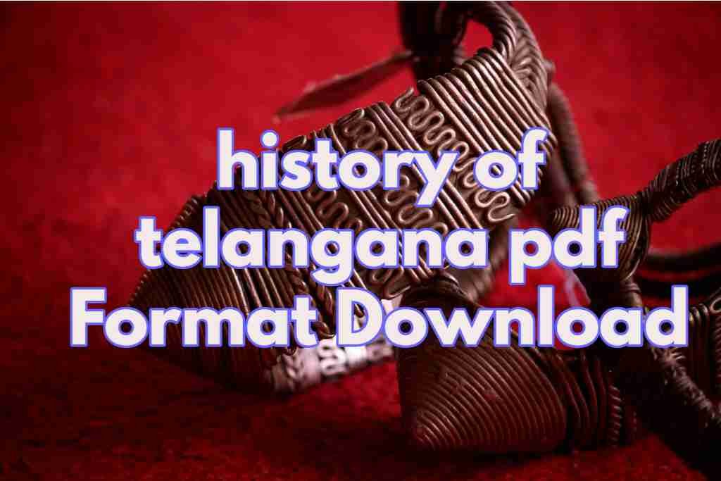 history of telangana pdf Format Download